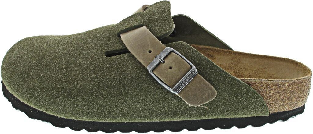 Birkenstock Boston Mixed Leather green