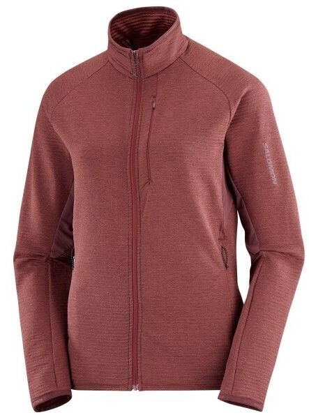 Salomon Essential Lightwarm FZ Jacket Women s ab 60 95 Preisvergleich bei idealo