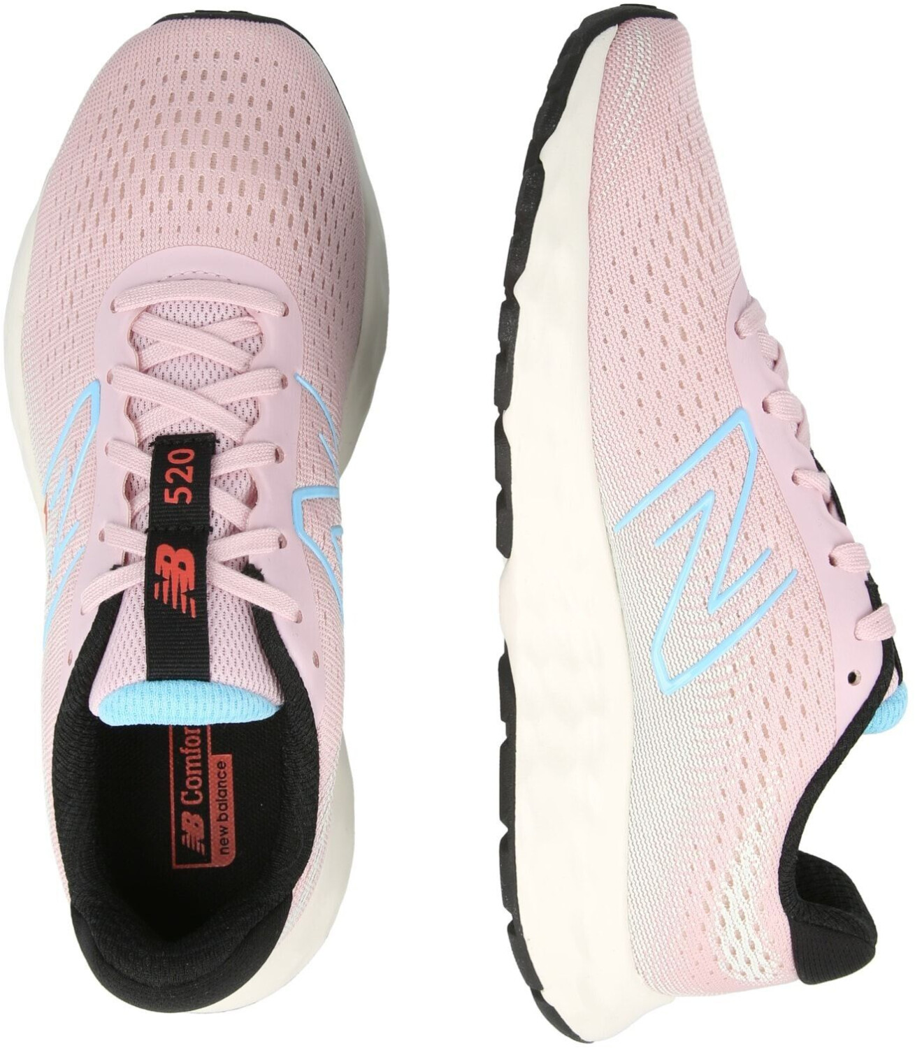 New Balance Laufschuh 520 hellblau rosa karminrot schwarz 22057477 ab 61 95 Preisvergleich bei idealo