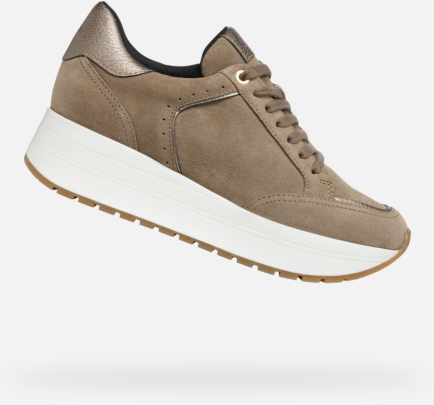 Geox D KENCY A Sneaker taupe ab 84 00 Preisvergleich bei idealo