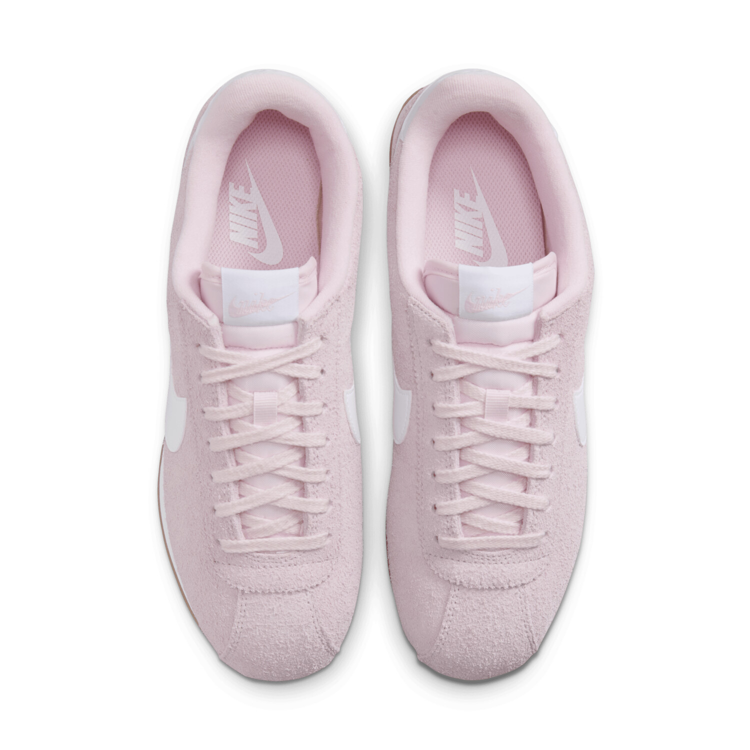 Nike cortez suede pink clearance