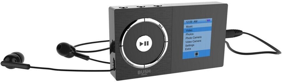 Bush KW-MP07BT HD Bluetooth 64GB MP3 & Video Player - Black - Wo kaufen ...