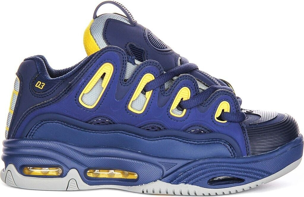 Osiris D3 2001 Skateschuhe cadet blue yellow