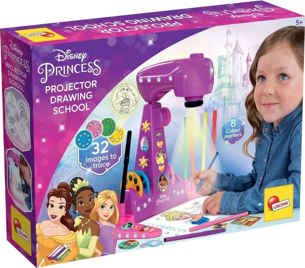 Lisciani Projecteur à dessin Disney Princess
