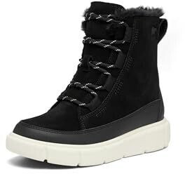 Sorel Explorer III Lace WP Kids black/sea salt
