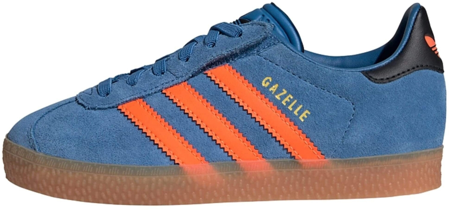Adidas Gazelle Comfort Closure Elastic Lace Kids focus blue/solar orange/core black