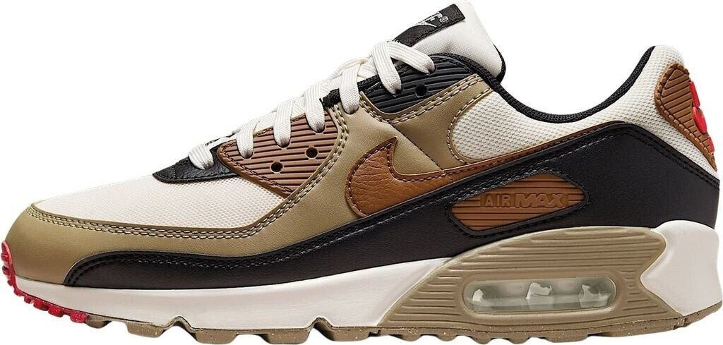 Nike Sneaker Air Max 90 braun taupe schwarz weiB ab 79 91 Preisvergleich bei idealo
