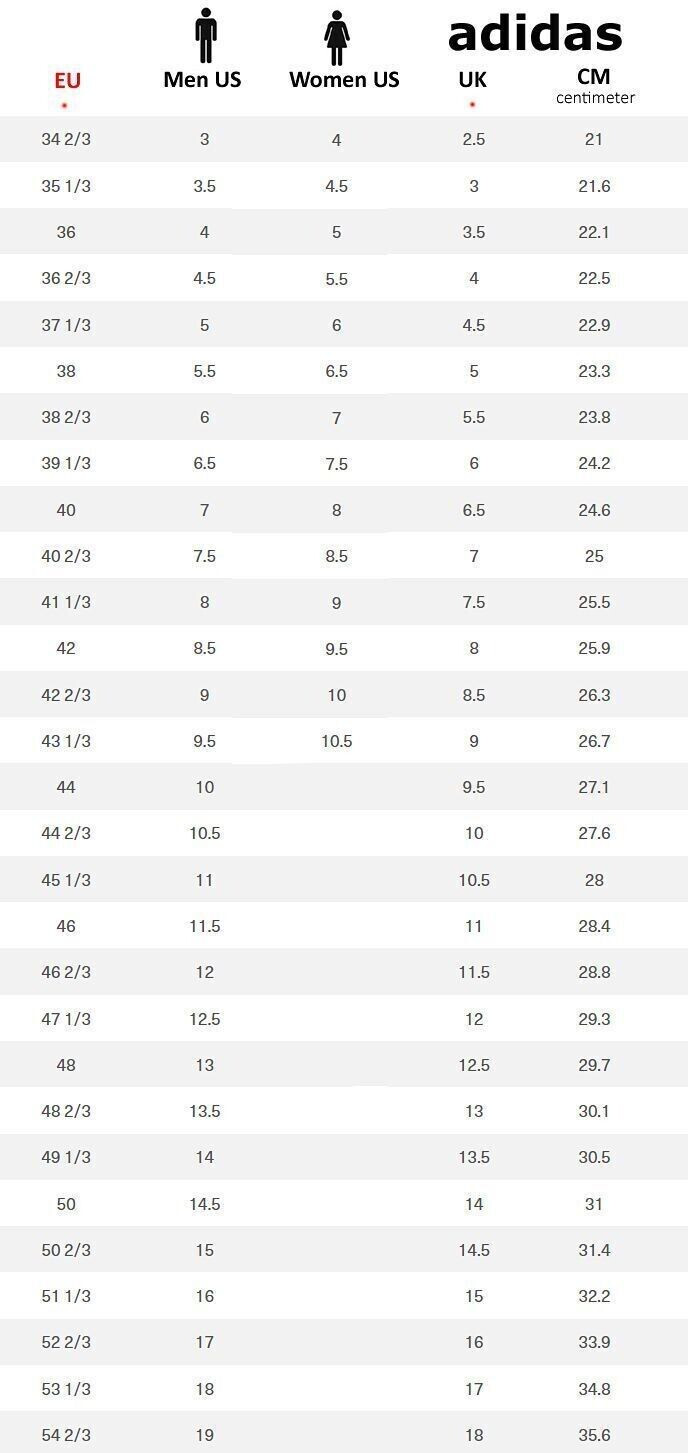 Yeezy 350 shoes size chart best sale
