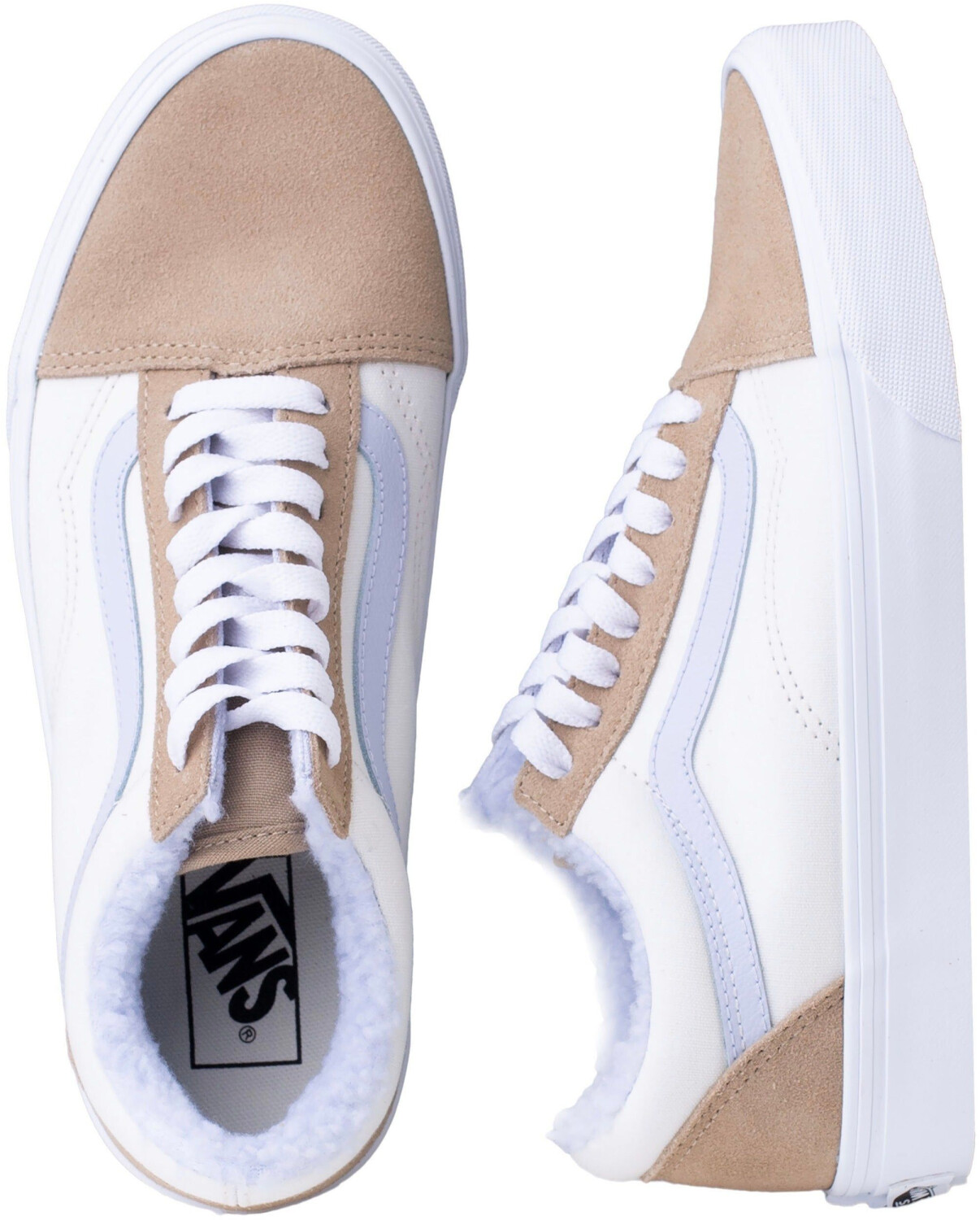 Vans Old Skool Cozy Multi True White Girl Schuhe ab 94 99 Preisvergleich bei idealo