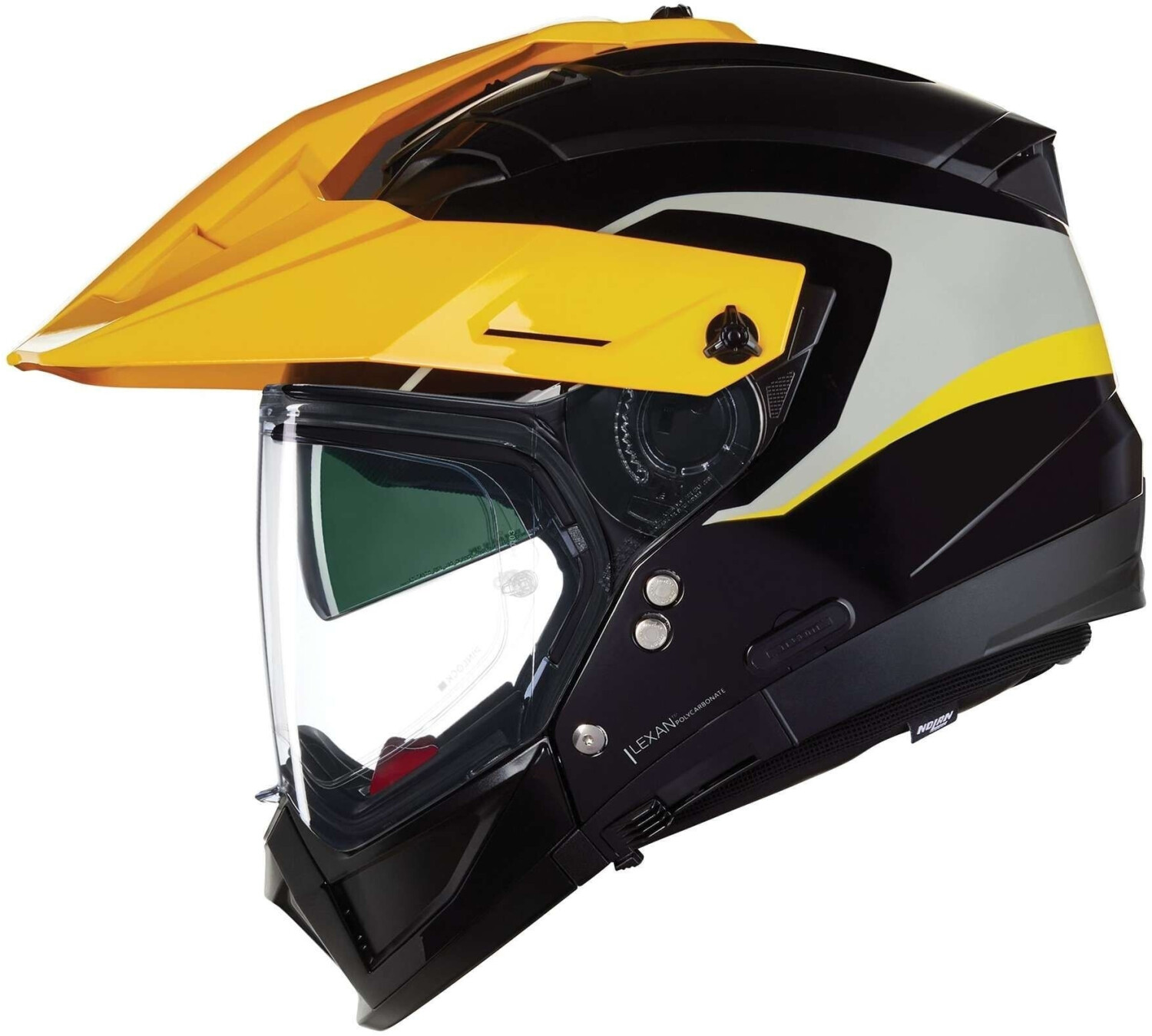 Nolan N70-2 X 06 Convinto 345 noir/gris/jaune