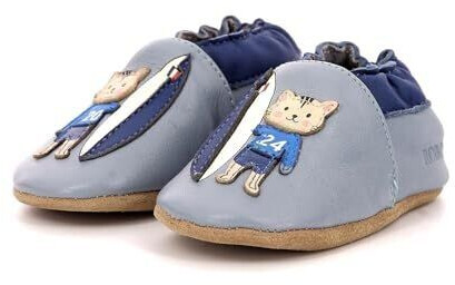 Robeez Surfing Boy Slipper blue
