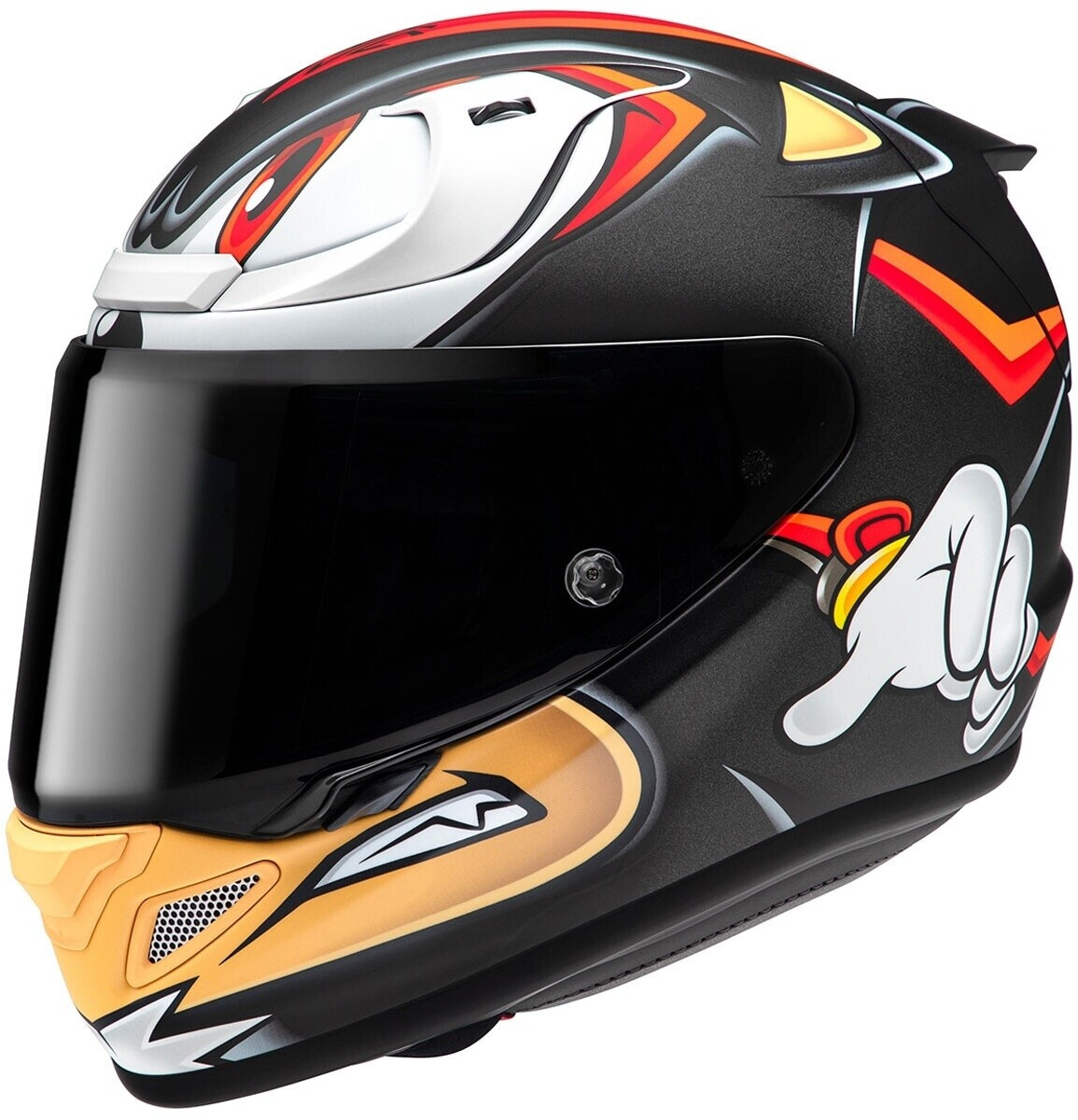 HJC RPHA 12 Shadow The Hedgehog MC1SF black/red
