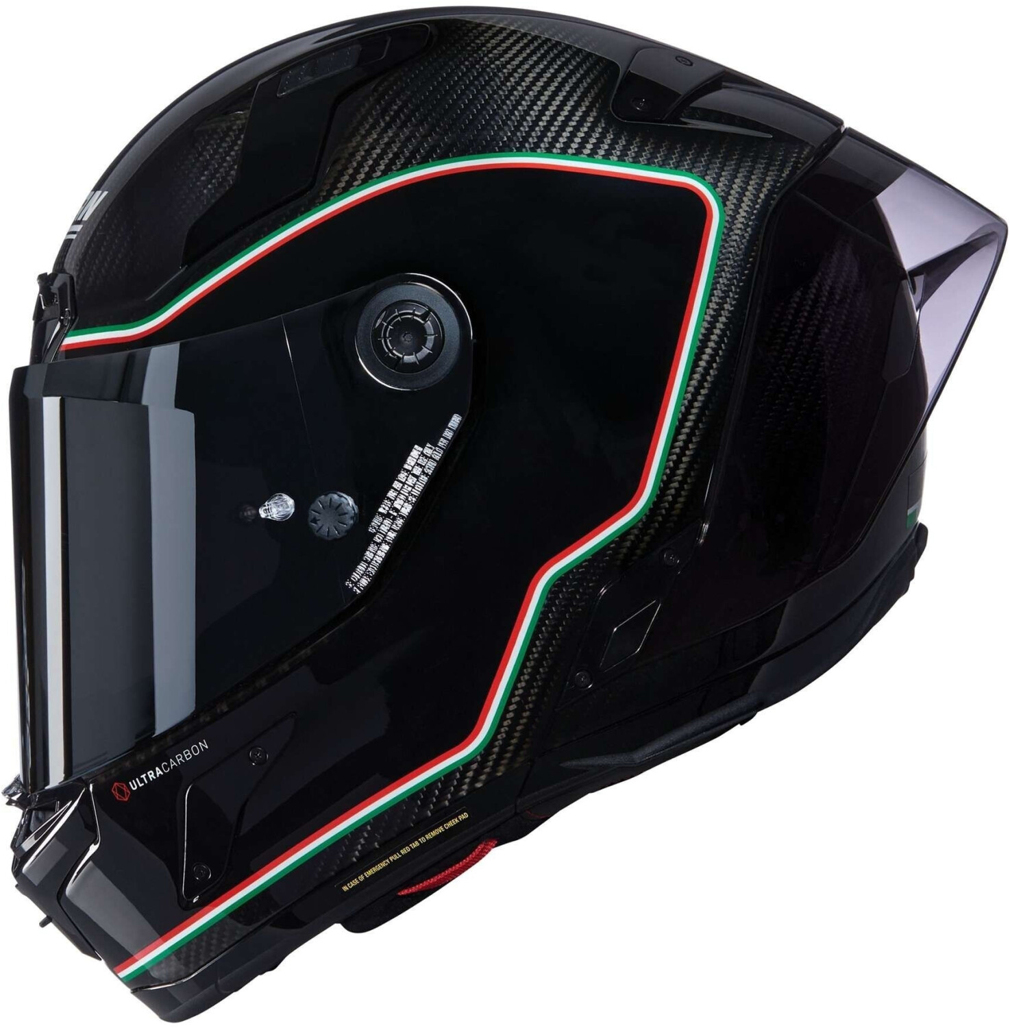 Nolan X-804 RS Ultra Carbon Asso Di Picche 341 noir/blanc/rouge/vert