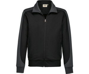 Hakro Sweatjacke Contrast Performance 477 schwarz