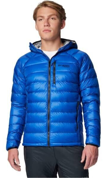 Columbia Arctic Crest Down Hooded Jacket mountain blue