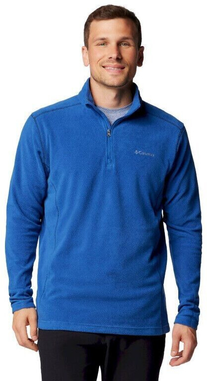 Columbia Men’s Klamath Range II Half Zip Fleece Pullover-Tall mountain blue