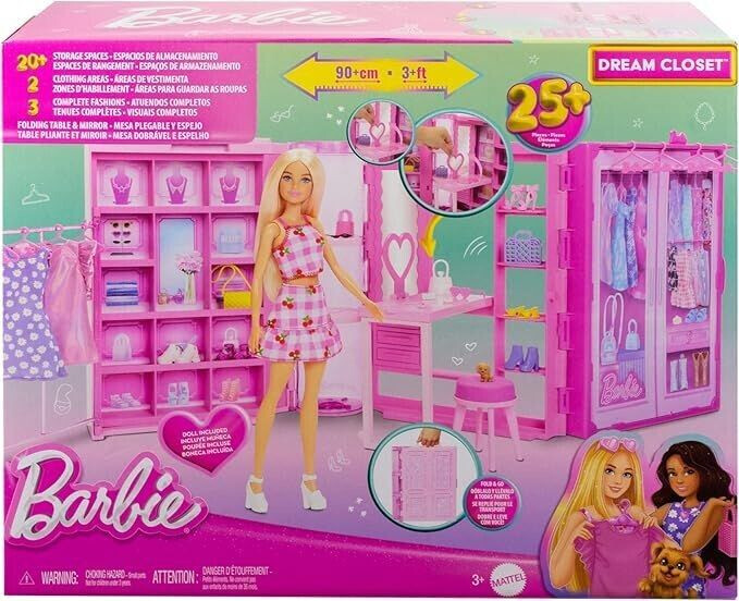Barbie Dream Closet HXD58 ab 44 50 Preisvergleich bei idealo