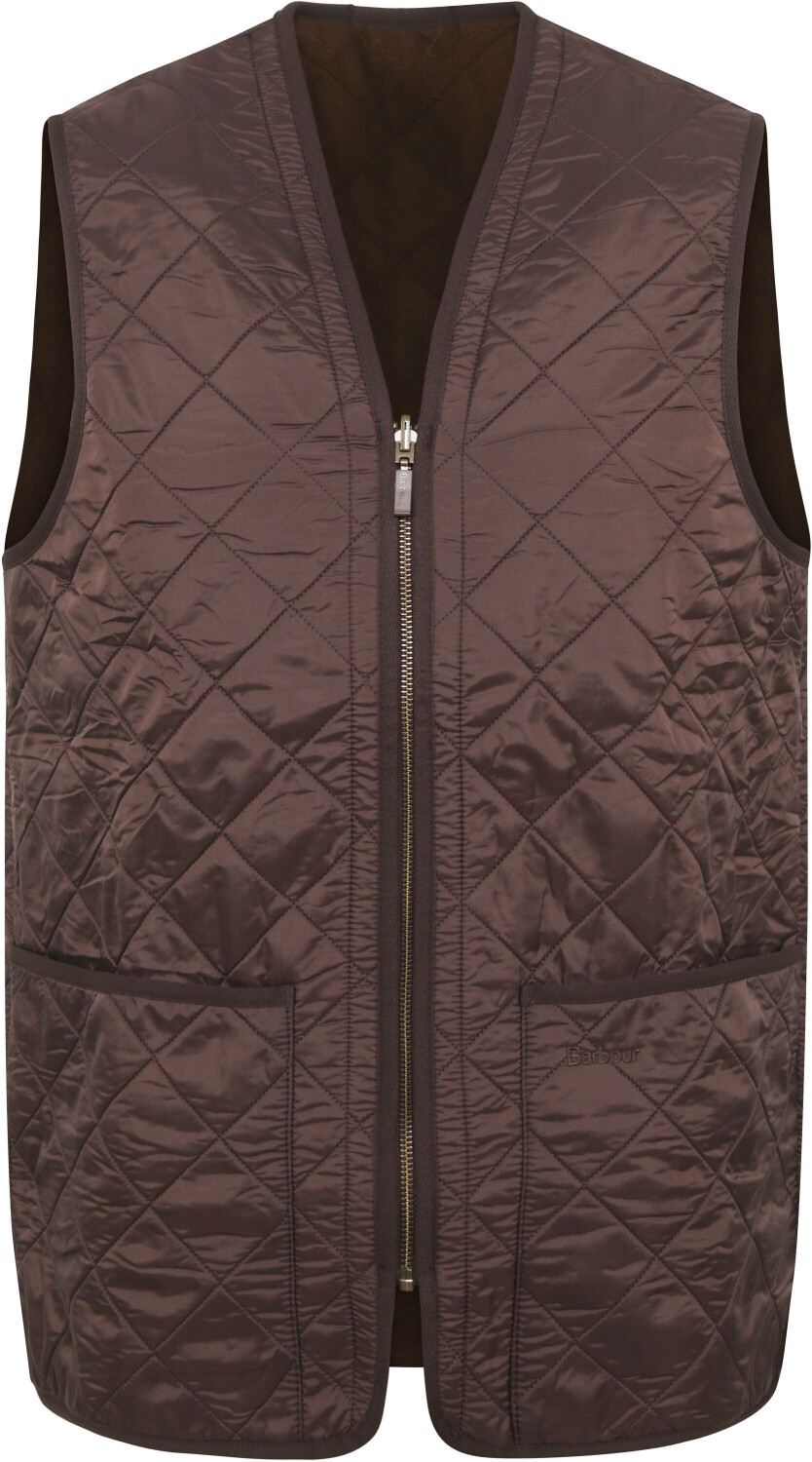 Barbour Polarquilt Waistcoat Zip-In Liner (MLI0002) brown