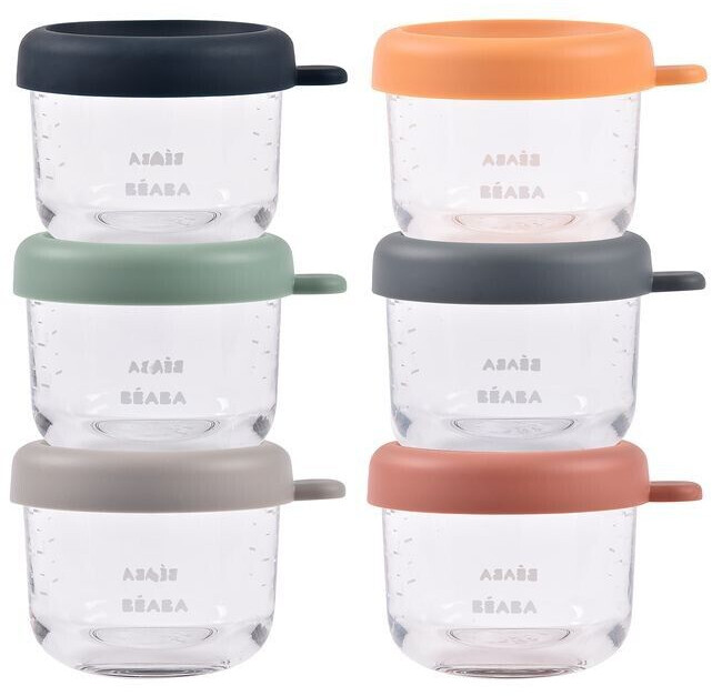 Béaba Coffret portions verre 150 ml x 6
