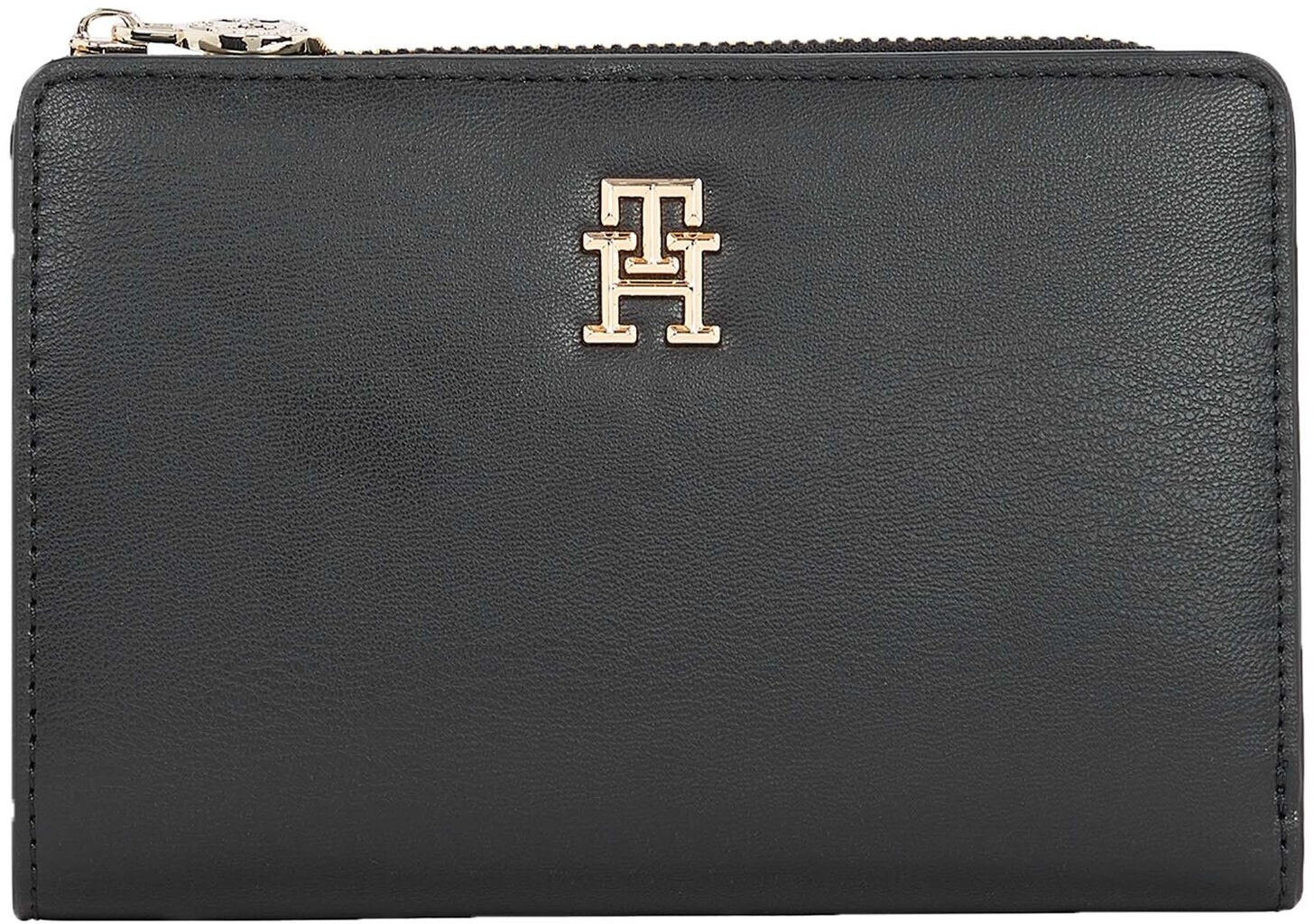 Leather Wallet Tommy Hilfiger Portemonnaie Silber Hilfiger