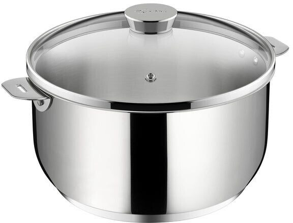 Lagostina Faitout inox Salvaspazio+ amovible 26 cm