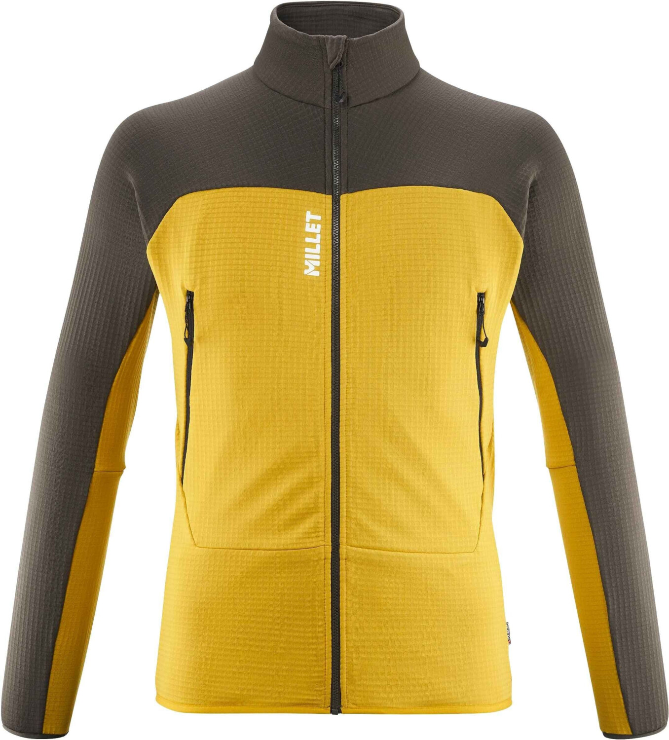 Millet Fusion Grid Fleece yellow