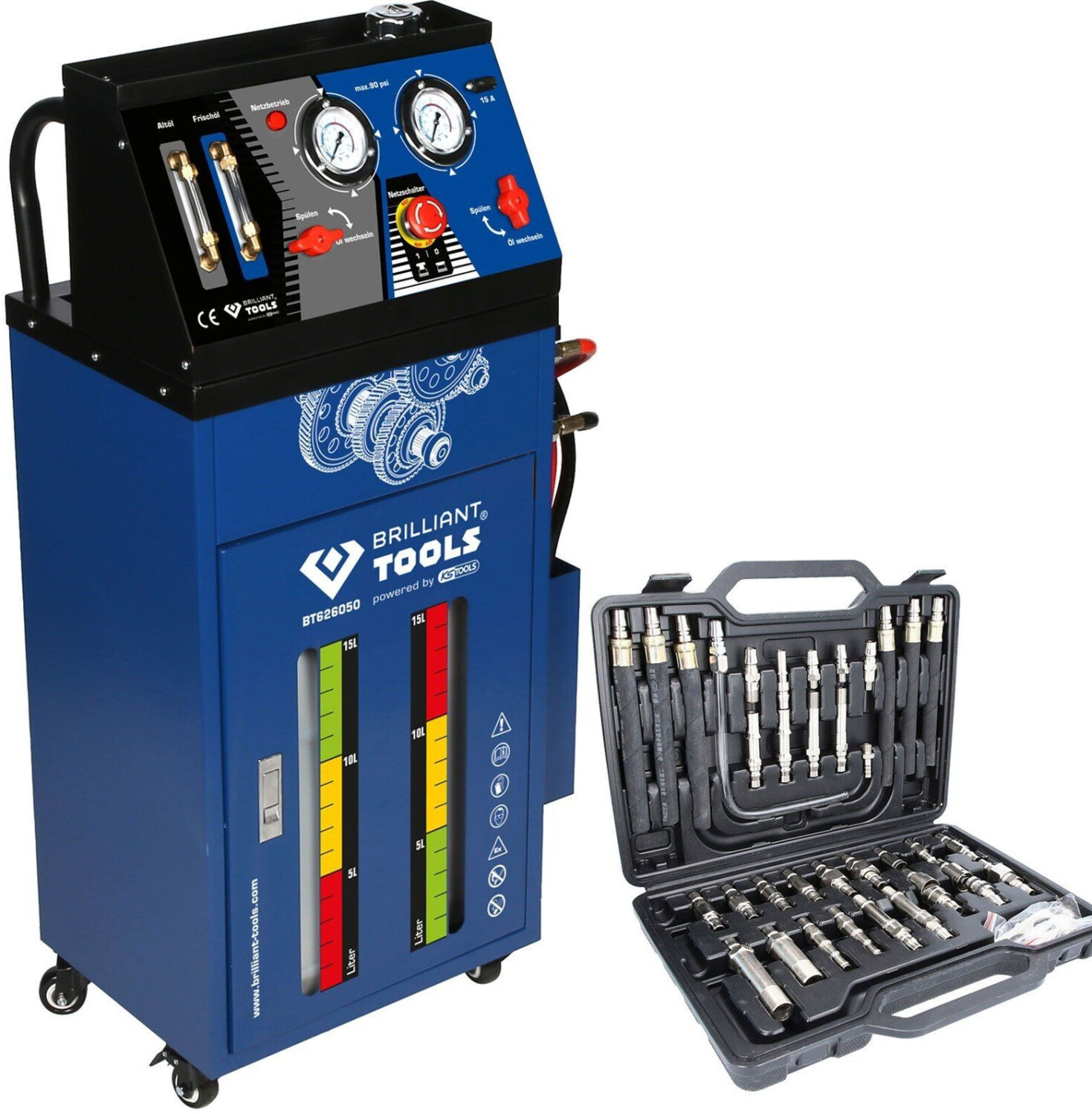 Brilliant-Tools Transmission flushing device (BT626050)
