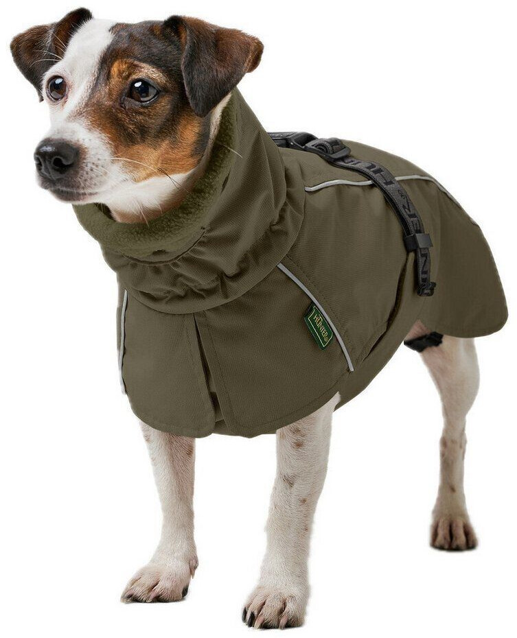 HUNTER Manteau pour chien 32.5cm olive HUNTER Manteau pour chien 32.5cm olive