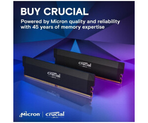 Buy Crucial Pro Overclocking 32GB Kit DDR5-6400 CL38 from £359.99