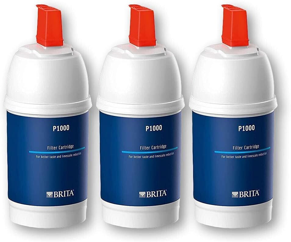 BRITA P 1000 filter cartridges 3 piece