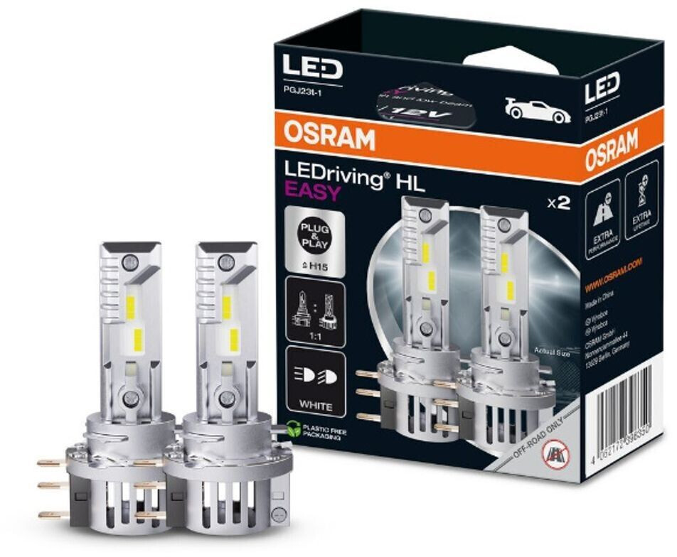 Osram LEDriving HL EASY H15 12V 3.8W/16.5W (64176DWESY-2HB)