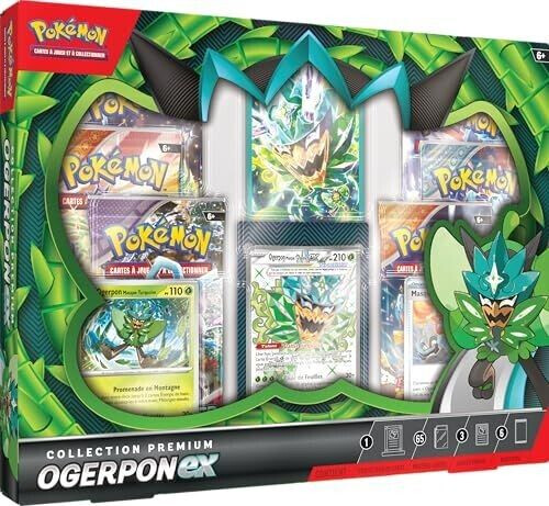 Asmodée Pokémon Coffret Collection premium Ogerpon-ex (français)