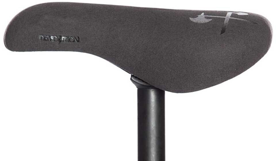 Demolition Axes Embossed saddle black