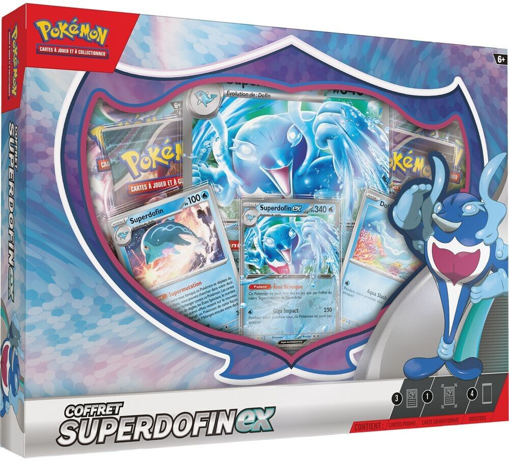 Asmodée Pokémon Coffret Superdofin-ex (français)