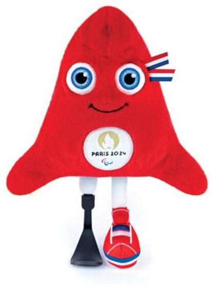 Doudou et Compagnie Mascotte Officielle Jeux Paralympiques Paris 2024 30 cm