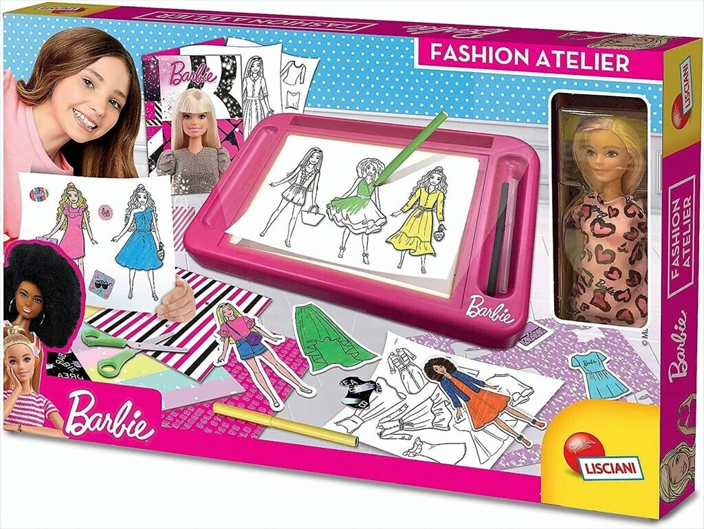 Puzzle Barbie Sirène Magique - 48 Pièces Brillantes à Paillettes | Pour Enfants Dès 4 Ans | 35x25 Cm | Développe Logique Et Créativité