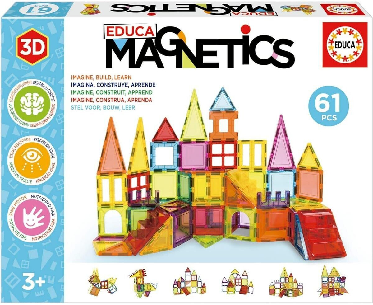 Educa Borrás Magnetics 3D (61 pcs.)