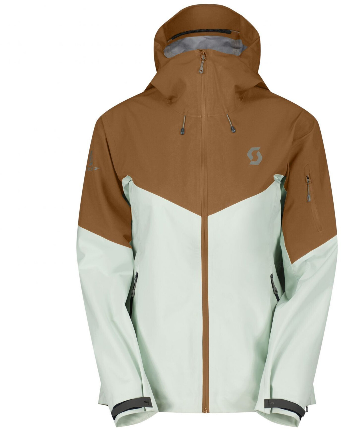 Scott Jacket Explorair 3l W (421548) bread brown/fresh green