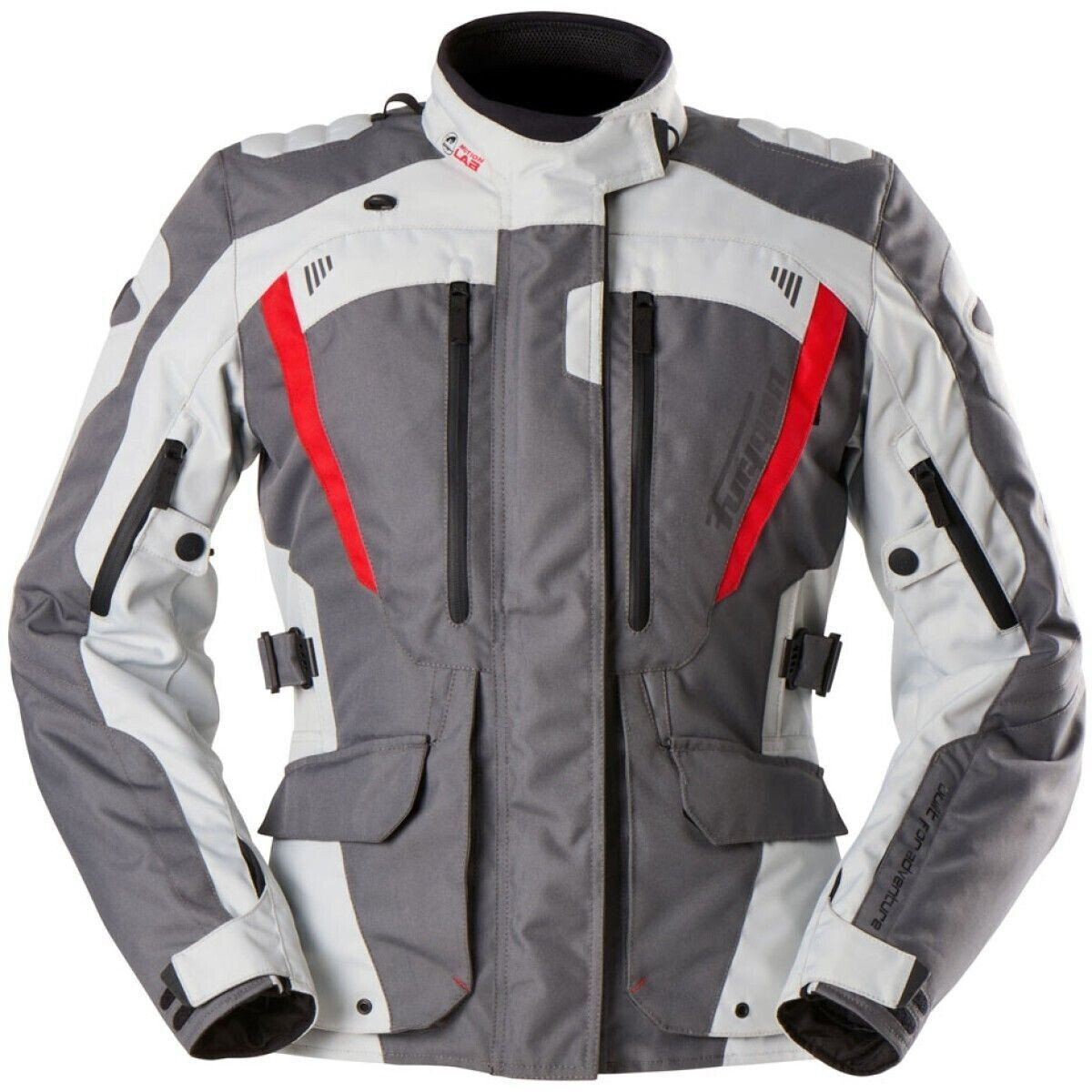 Furygan Blouson Apalaches Evo Lady gris/gris/rouge