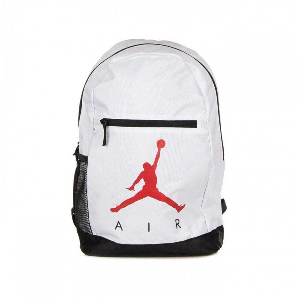 Jordan Laptop Backpack (9B0503)white/red/black