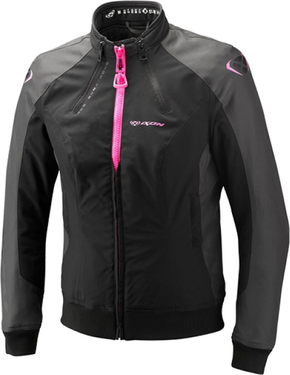IXON Blouson Siwa Lady noir/anthracite/rose