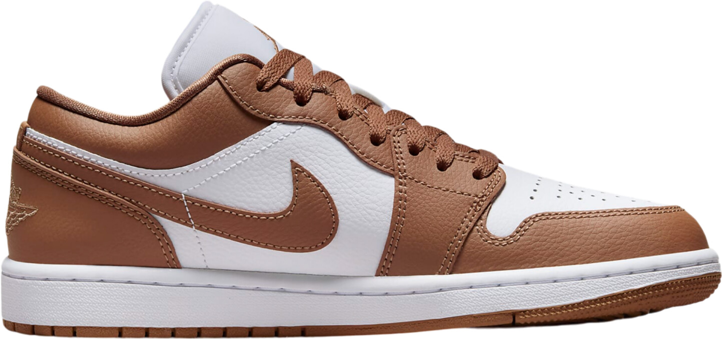 White and brown jordan 1s new arrivals