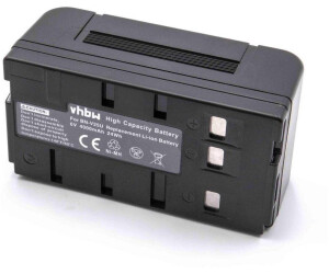 vhbw Akku kompatibel mit JVC GR-AXM510U, GR-AXM50U, GR-AXM650U, GR-AXM511U, GR-AXM700U, GR-AXM670U, GR-AXM70U Kamera (4000 mAh, 6 V, NiMH)