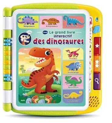 Vtech Le grand livre interactif des dinosaures