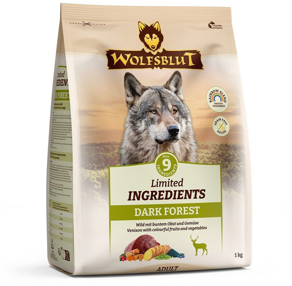 Wolfsblut Croquettes pour chien 1kg Wolfsblut Croquettes pour chien 1kg