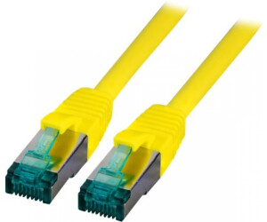 EFB-Elektronik RJ45 Patchkabel Cat.6A S/FTP LSZH gelb7,5m (MK6001.7,5Y)