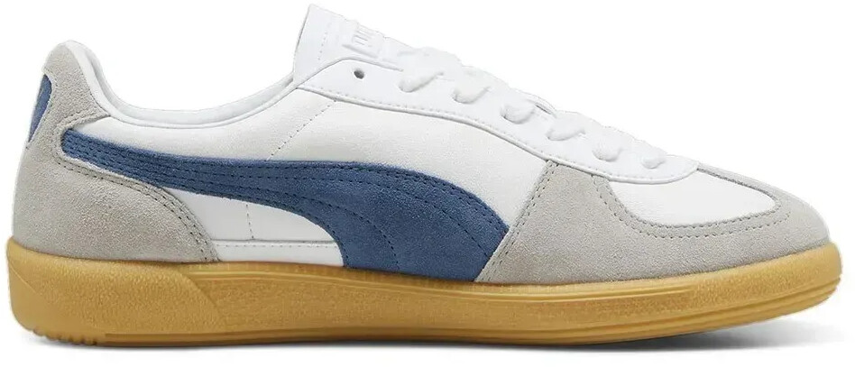 Puma Palermo Leather white/blue horizon/gum