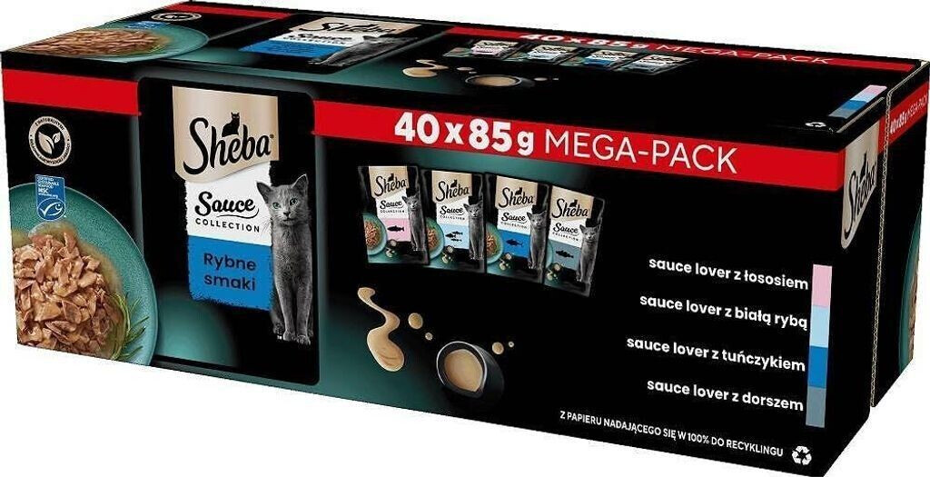 Sheba Sauce Collection Fish 40x85g