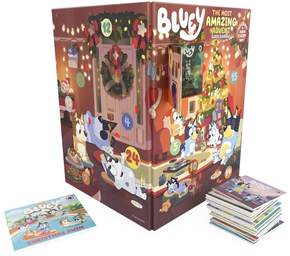 Penguin Bluey The Most Amazing Advent Book Bundle (Anglais)