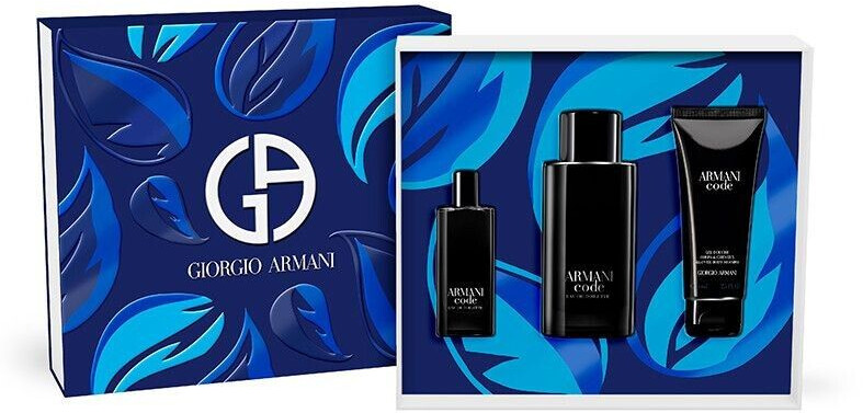 Giorgio Armani Code Homme Set 125 ml EdT 15 ml travel size EdT SG 75 ml ab 109 49 Preisvergleich bei idealo